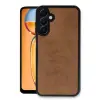 Samsung Galaxy A35 5g Kılıf Aras Deri Kapak - Taba