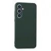 Samsung Galaxy A55 5g Kılıf First Silikon - Koyu Yeşil