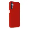 Samsung Galaxy M15 Kılıf First Silikon - Kırmızı
