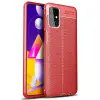 Samsung Galaxy M31s Kılıf Auto Focus Kapak - Kırmızı