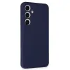 Samsung Galaxy S24 Fe Kılıf Nano İçi Kadife Silikon - Lacivert