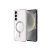 Samsung Galaxy S24 Kılıf Kross Magneticsafe Kapak - Gümüş