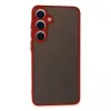 Samsung Galaxy S24 Kılıf Montreal Silikon Kapak - Kırmızı