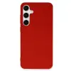 Samsung Galaxy S24 Plus Kılıf First Silikon - Kırmızı
