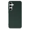 Samsung Galaxy S24 Plus Kılıf First Silikon - Koyu Yeşil