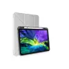Samsung Galaxy Tab A9 Plus Kılıf Kalemlikli Mars Tablet Kılıfı - Gri