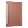 Samsung Galaxy Tab A9 Plus Kılıf Kalemlikli Mars Tablet Kılıfı - Rose Gold