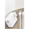 Şarj Aleti 67W Hızlı Şarj Turbo Type-C Uyumlu Şarj Adaptörü Kablosu