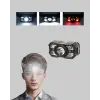 Şarj Edilebilir LED Far Hareket Sensörlü 5 Modlu Outdoor Yeni Nesil