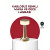 Şarj Edilebilir LED Masa Lambası USB Girişli, Metal Yapı