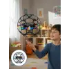 Şarjlı Futbol Topu Tasarımlı Mini Drone LED Aydınlatmalı Akıllı