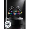 Şarjlı Futbol Topu Tasarımlı Mini Drone LED Aydınlatmalı Akıllı