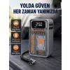 Şarjlı Kablosuz Hava Pompası – 150 PSI Basınç, LED Ekran ve 6000mAh Batarya