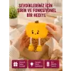 Şarjlı Pumpkin LED Masa Lambası Zamanlayıcılı Dokunmatik Yeni Nesil