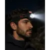 Şarjlı Sensörlü LED Kafa Lambası Zoom Özellikli Güçlü Aydınlatma