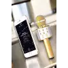Şarjlı ve Uzun Pil Ömürlü Karaoke Mikrofon USB Bellek Destekli, Profesyonel Ses