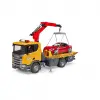 Scania 560R Çekici Ve Roadster Araba BR03552