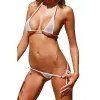 Şeffaf Bikini Tanga Takım