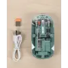 Şeffaf Tasarımlı Bluetooth Kablosuz Mouse Pilli Kullanım