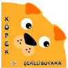 Şekilli Boyama Köpek