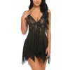 Seksi Siyah Tül Babydoll Gecelik 15500