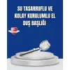 Şelale Sisi ve Masaj Özellikli Banyo Duş Başlığı