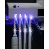Sensörlü UV Sterilize Diş Fırçası Tutucu ve Macun Sıkma Aparatı