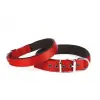 Seri Dokuma Köpek Boyun Tasması 4x57-65cm Kırmızı
