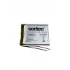 Sertec 304053 3.7v 600 Mah Li-polymer Pil (devreli/1.5a)