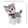 Sesli Peluş Köpek - 2309033 - Gri - 1 ADET