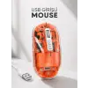 Sessiz Kablosuz USB Girişli Mouse Fare Yüksek Performanslı