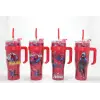 Sevimli Spiderman Pipetli Termos & Suluk Alk4713