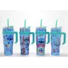 Sevimli Stitch Pipetli Termos Suluk