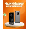 Seyahat ve İş İçin Çok Dilli Taşınabilir Çeviri Makinesi