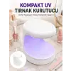 Seyehat Tipi Mini Oje Kurutucu Ultraviole Mor Işık Protez Tırnak Kurutucu Yeni Nesil