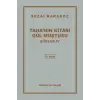 Şiirler 4 - Tahanın Kitabı Gül Muştusu