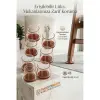 Silent Keçe Tabanlı Şeffaf Sandalye Ayak Koruyucu 8li Set 723000