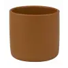 Silikon Mini Bardak Woody Brown