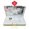 Silky İpek Çift Kişilik Nev Takımı Beyaz