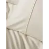 Silky Saten İpek King Size Nev Takımı Ekru