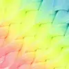 Simli Açık Mi / Neon Sarı / Pembe Ombreli Örgülük  100 Gr.