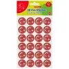 Simli Eva Sticker Ay Ve Yıldız 24lü Sticker