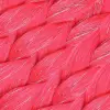 Simli Koyu Pembe Örgülük  100 Gr.