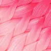 Simli Koyu Pembe / Pembe / Şeker Pembesi Ombreli Örgülük  100 Gr.