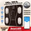 Siyah Akıllı Dijital Baskül Fs-550 Bx40