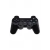 Siyah bluetooth bağlantılı titreşimli gamepad, Playstation 3 uyumlu, 1 yıl garantili
