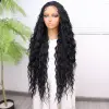 Siyah Fiber Sen Tül Peruk