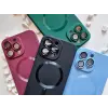 (Siyah) iPhone 13 Pro Max – Kılıf Kamera Korumalı Magsafe Wireless Şarj Özellikli