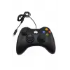 Siyah kablolu joystick PC uyumlu analog kol 1 yıl garantili Bluetooth yok - Elektronik