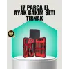 Siyah Kaymaz Teknolojili El ve Ayak Bakım Seti